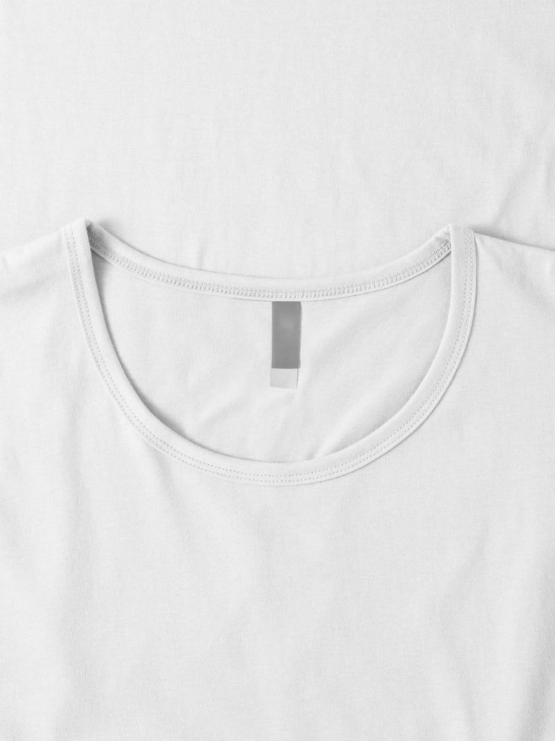 Hat and Beyond Mens Hipster Curve Hem Droptail Tee Premium Longline T Shirts (Small, 1hc01_White) - Image 4